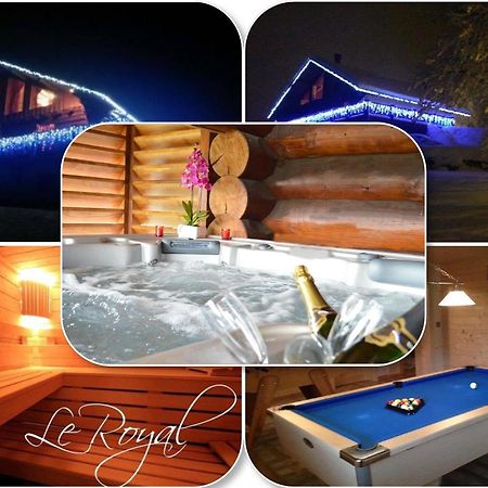 Chalet Spa Le Royal Nathalie Mn La Rouge La Bresse Eksteriør billede