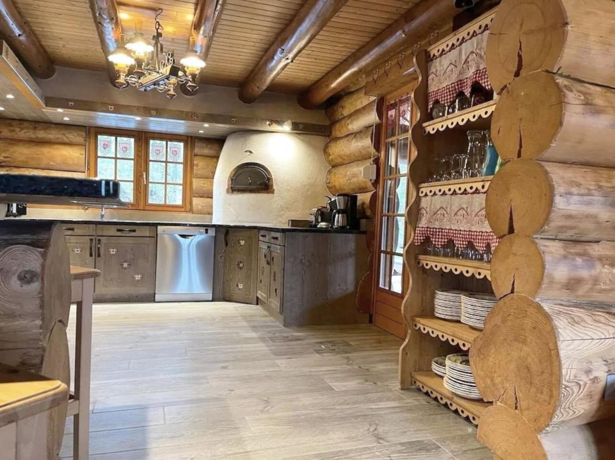 Chalet Spa Le Royal Nathalie Mn La Rouge La Bresse Eksteriør billede