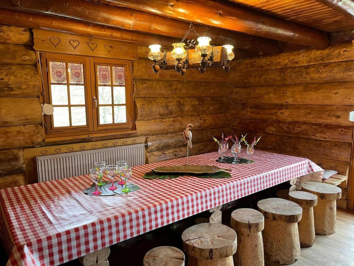 Chalet Spa Le Royal Nathalie Mn La Rouge La Bresse Eksteriør billede