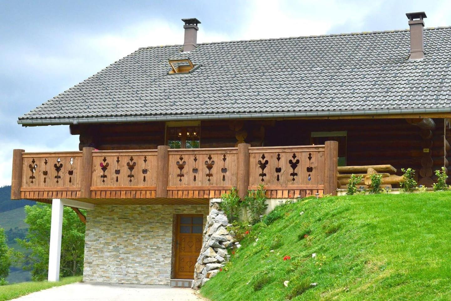 Chalet Spa Le Royal Nathalie Mn La Rouge La Bresse Eksteriør billede