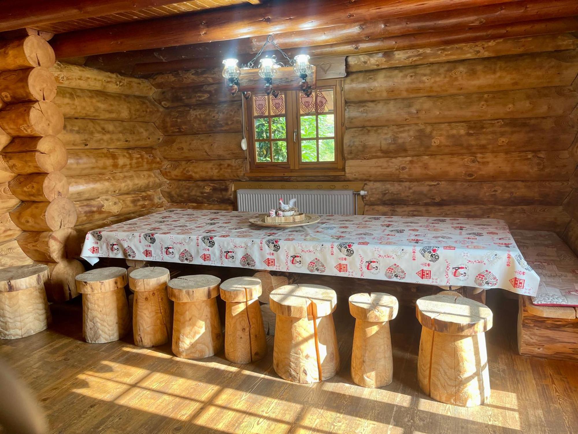 Chalet Spa Le Royal Nathalie Mn La Rouge La Bresse Eksteriør billede