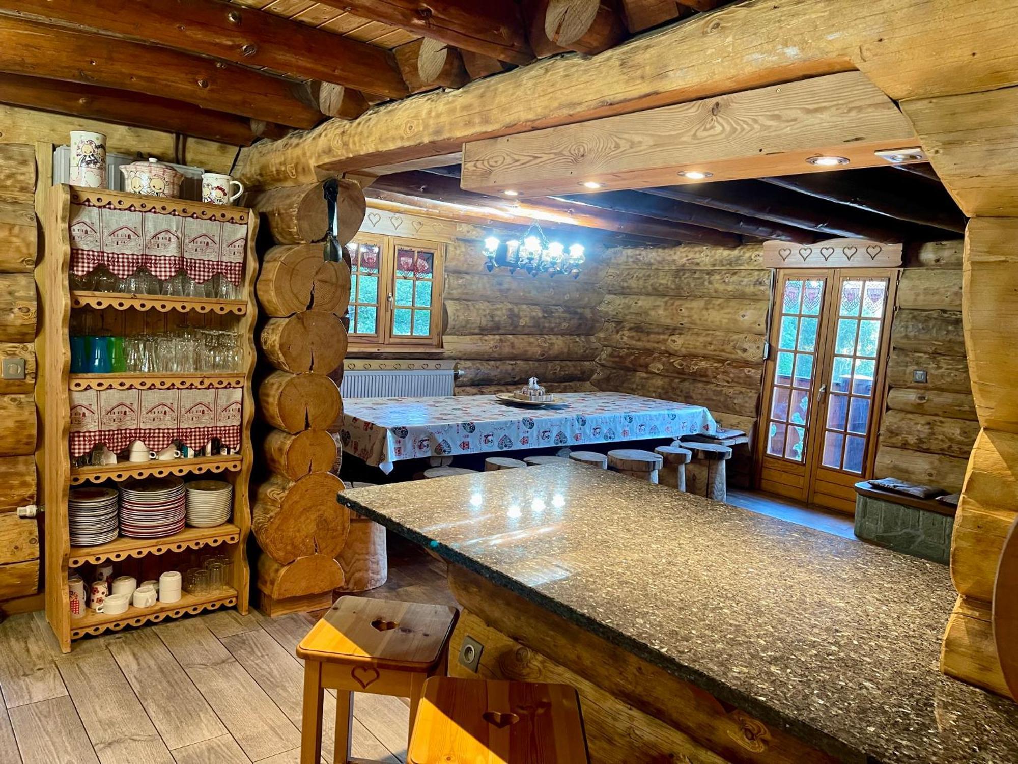 Chalet Spa Le Royal Nathalie Mn La Rouge La Bresse Eksteriør billede